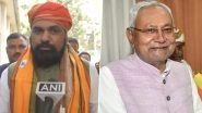 Nitish Kumar To Join BJP? If Bihar CM Wants Primary Membership of BJP Then He's Welcome, Says Party&rsquo;s State President Samrat Chaudhary (Watch Video)