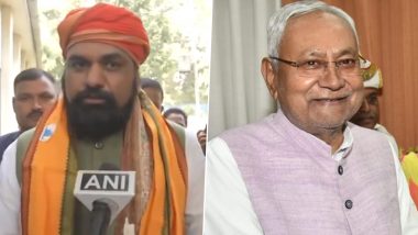 Nitish Kumar To Join BJP? If Bihar CM Wants Primary Membership of BJP Then He's Welcome, Says Party’s State President Samrat Chaudhary (Watch Video)