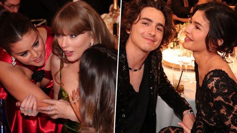 Timothée Chalamet Says No Bad Blood Between Kylie Jenner and Selena Gomez Post 2024 Golden Globes Debacle (Watch Video)