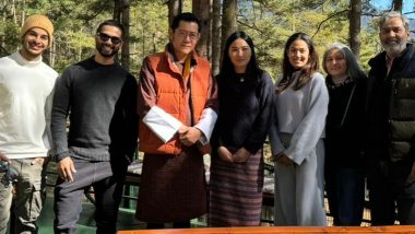 Mira Rajput, Shahid Kapoor and Family Meet His Majesty King Jigme Khesar and Her Majesty Queen Jetsun Pema of Bhutan (View Pics)