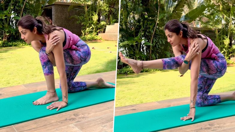 Shilpa Shetty Kundra Kicks off 2024 with a 'Balanced' Beginning, Drops Yoga Video On Insta - WATCH