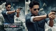Indian Police Force: Sidharth Malhotra Plays a Tough Delhi Police Officer in Rohit Shetty&rsquo;s Cop Action-Drama Series and This Character Video Is Proof &ndash; WATCH