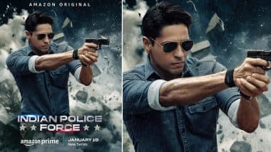 Indian Police Force: Sidharth Malhotra Plays a Tough Delhi Police Officer in Rohit Shetty’s Cop Action-Drama Series and This Character Video Is Proof – WATCH