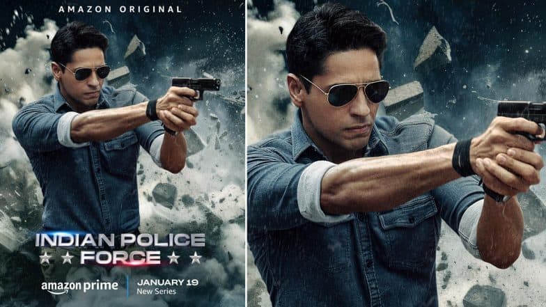 Indian Police Force: Sidharth Malhotra Plays a Tough Delhi Police Officer in Rohit Shetty’s Cop Action-Drama Series and This Character Video Is Proof – WATCH