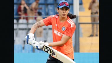 Smriti Mandhana Becomes Fastest Cricketer to Score 3000 Runs in T20 Internationals, Achieves Feat During IND-W vs AUS-W 1st T20I 2023-24