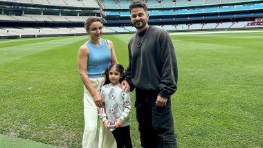 Soha Ali Khan and Kunal Kemmu Receive Warm Welcome from Melbourne Cricket Ground, MCG Shares Heartfelt Post On X!
