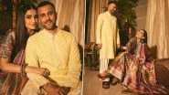 Sonam Kapoor Glams Up in Multi Ethnic Fit; Anand Ahuja&rsquo;s Yellow Kurta Elicits Couple Style Goals in Latest Instagram Post!
