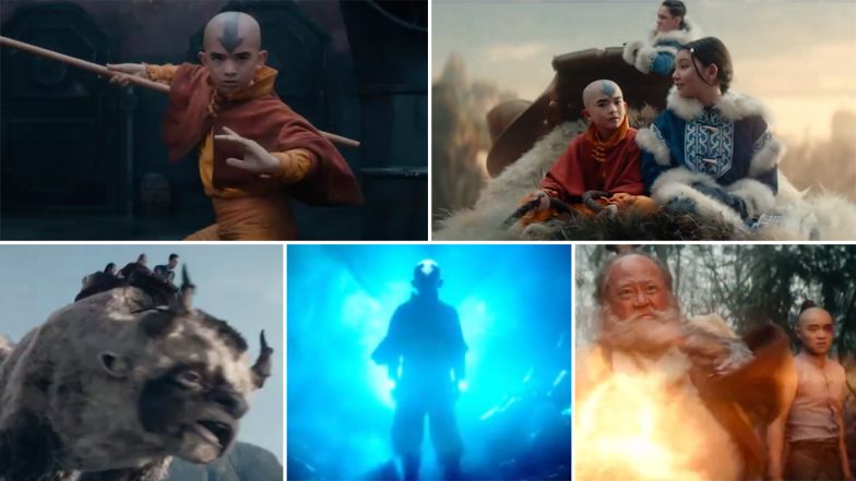 Avatar - The Last Airbender Trailer: Gordon Cormier's Aang and His Team Prepare to Battle Fire Nation in Netflix's Highly Anticipated Live-Action Series (Watch Video)