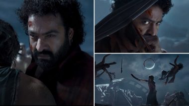 Devara Part 1 Teaser: NTR Jr Turns the Sea Red with His Brutal Avatar, Actor Shares Video On Social Media - WATCH