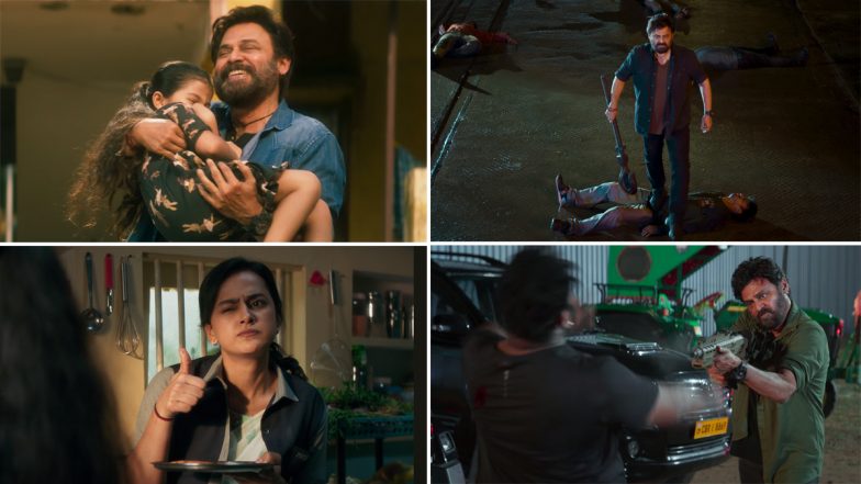 Saindhav Trailer: Venkatesh Daggubati's Race Against Time to Rescue Daughter from Debilitating Illness Looks Heart-Wrenching (Watch Video)