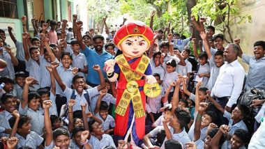 Khelo India Youth Games 2023 Mascot Is Veera Mangai: View Photos and Videos of Mascot That Represents Legendary Freedom Fighter Rani Velu Nachiyar