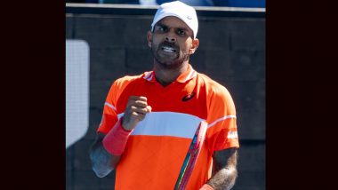 Indian Tennis Star Sumit Nagal Creates History As He Qualifies for Second Round of Australian Open 2024, Beats World Number 31 Alexander Bublik in Straight Sets