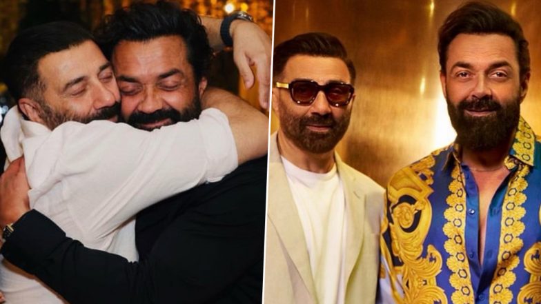 Bobby Deol Turns 55: Sunny Deol Wishes Bro On Birthday With Heartfelt Message and Adorable Pics!