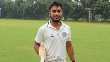 Ranji Trophy 2023–24: Tanmay Agarwal Slams Fastest First-Class Triple Century in Hyderabad vs Arunachal Pradesh Match