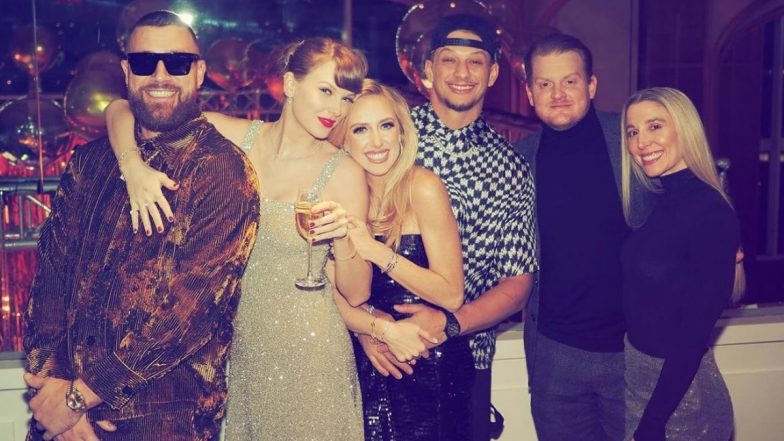 Taylor Swift, Travis Kelce, Patrick Mahomes and Brittany Mahomes Celebrate Holidays Together in Kansas, USA (View Pic)