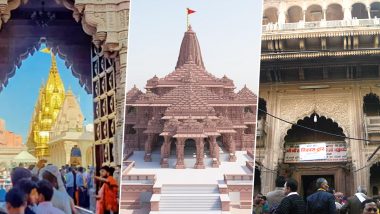 Famous Hindu Temples in Uttar Pradesh, Timings and How To Reach: From Ayodhya Ram Mandir to Banke Bihari Temple, 5 Must-Visit Temples in UP
