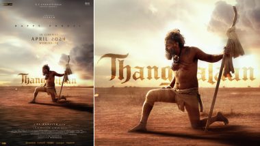 Thangalaan Postponed! Chiyaan Vikram and Pa Ranjith's Film to Now Release in April 2024 (View New Poster)