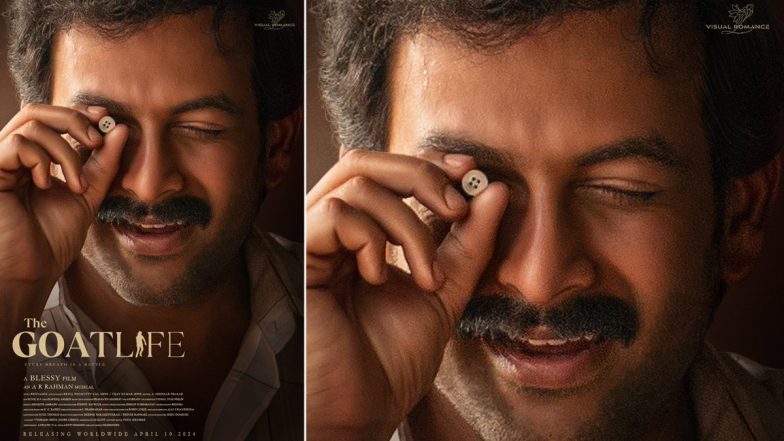 The Goat Life Aka Aadujeevitham: Prithviraj Sukumaran Shares a Glimpse Into Inspiring Journey of a Man Who Just Wouldn’t Give Up in New Poster