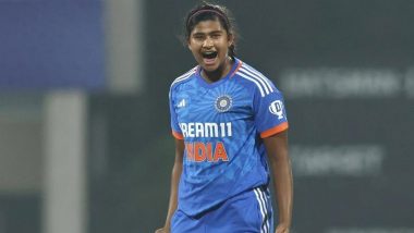 IND-W vs AUS-W 1st T20I 2023-24: Young Gun Titas Sadhu Reveals Secret of Giving Party As Player of the Match After Hosts Celebrate a Nine-Wicket Victory