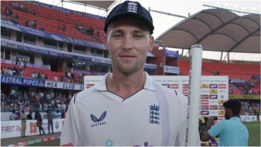 Tom Hartley Registers Best Figures by an England Spinner on Test Debut, Achieves Feat With 7/62 During IND vs ENG 1st Test 2024