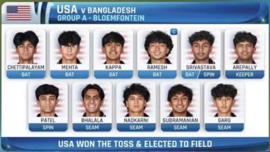 ‘Asia XI U19’ Netizens React to USA Under-19 Team at ICC U19 World Cup 2024 Made Up of Players of Asian Origin