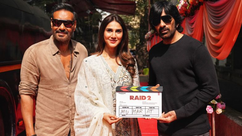 Raid 2: Vaani Kapoor Replaces Ileana D'Cruz as Ajay Devgn's Leading Lady in Rajkumar Gupta’s Film; Sequel To Hit Theatres on 15 November, 2024