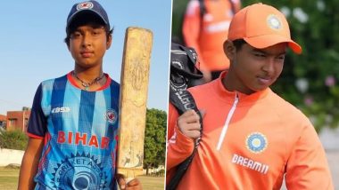 Age Fraud Claims Surface Against 12-Year-Old Bihar Cricketer Vaibhav Suryavanshi As He Made History By Becoming One of the Youngest Ever to Debut in Ranji Trophy