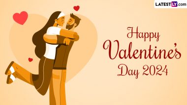 Valentine's Day 2024 Wishes & Messages: WhatsApp Stickers, Images, Romantic Quotes, HD Wallpapers and SMS To Wish Your Partner Happy Valentine's Day