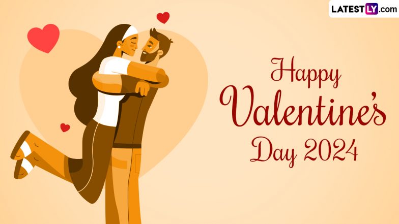 Valentine's Day 2024 Wishes & Messages: WhatsApp Stickers, Images, Romantic Quotes, HD Wallpapers and SMS To Wish Your Partner Happy Valentine's Day - Vimarsana News