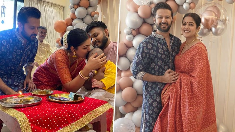 Vatsal Sheth and Ishita Dutta Share Heartwarming Moments From Son Vaayu's Annaprashan Ceremony (View Pics)