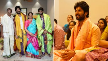 Vijay Deverakonda Shares Happy Pics From Sankranthi Celebrations With His Family!