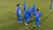 Virat Kohli Dances As Stadium DJ Plays &lsquo;Moye Moye&rsquo; Song After India vs Afghanistan 3rd T20I Ended in a Tie, Video Goes Viral