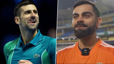 'We Keep Exchanging Messages...' Virat Kohli Throws Light On His Bond With Novak Djokovic, Wishes Him Good Luck for Australian Open 2024 (Watch Video)