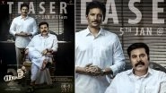 Yatra 2 Teaser: Glimpse of Mammootty and Jiiva&rsquo;s Upcoming Film To Be Dropped on January 5! Check Out the New Poster From Mahi V Raghav Directorial