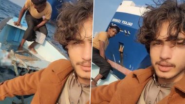 Yemeni Pirate Rashid Goes Viral for Being 'Gorgeous' and Striking Resemblance to Hollywood Actor Timothée Chalamet (Watch Video)