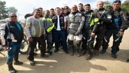 Bharat Jodo Nyay Yatra: Congress Leader Rahul Gandhi Meets Bikers on Way to Yatra in Nagaland&rsquo;s Mokokchung (Watch Video)