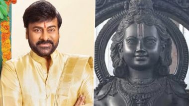 Chiranjeevi Expresses Pride as He Attends Ayodhya Ram Mandir Pran Pratishtha Ceremony, Describes It as 'Wonderful Experience' (Watch Video)