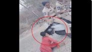 Woman Dragged by Hair by Cop in Hyderabad: NHRC Notice to Telangana Government Over Media Reports of Lady Police Officers Dragging Girl Student by Hair