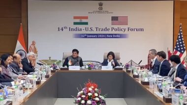 India-US Trade Policy Forum Meeting: New Delhi Urges White House To Restore GSP Status, Scrapped by Former US President Donald Trump, for Duty-Free Exports