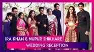 From Shah Rukh Khan To Rekha, See Celebs Who Graced Ira Khan-Nupur Shikhare&rsquo;s Wedding Reception