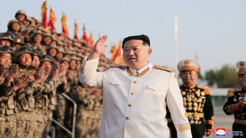North Korean Leader Kim Jong Un Drives New-Type Tank During Drills and Calls for Efforts To Prepare for War