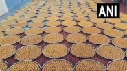 Ram Temple Consecration: Confectioners From Varanasi, Gujarat in Ayodhya To Make 45 Tonnes of Laddus With Pure Desi Ghee for &lsquo;Pran Pratishtha&rsquo; Ceremony (Watch Video)