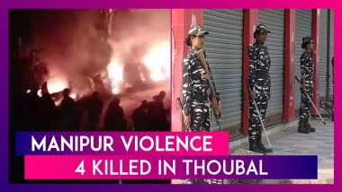 Manipur Violence: Four Killed, 14 Injured In Thoubal On New Year’s Day; Curfew Imposed In 5 Districts