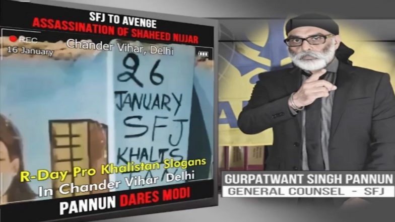 Designated Khalistani Terrorist Gurpatwant Singh Pannun Issues Fresh Threats Ahead of Republic Day Parade on January 26