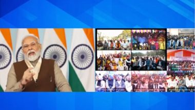 Viksit Bharat Sankalp Yatra: PM Narendra Modi Says VBSY Has Reached 11 Crore People Throughout India in Last 50 Days (Watch Video)