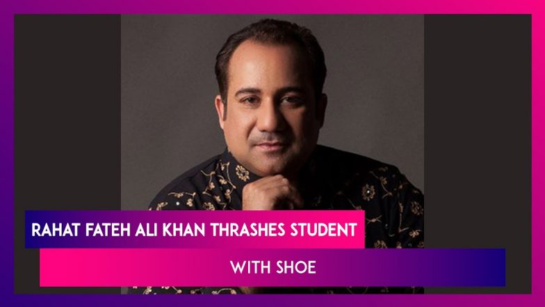 Rahat Fateh Ali Khan Thrashes Student With Shoe In Viral Video; Issues Clarification, Says &lsquo;It&rsquo;s A Personal Matter&rsquo;