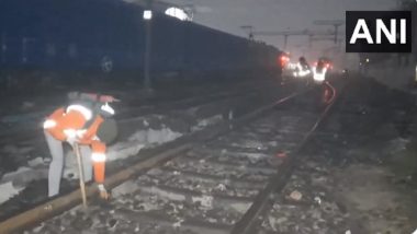 Rajasthan Train Derailment: Two Coaches of Jodhpur-Bhopal Passenger Train Derail Near Kota Junction, Rescue Operations Underway (Watch Videos)