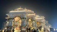 Unique Feature of Ram Mandir Structure: Cement, Iron and Steel Not Used; Ram Temple Structure Designed To Withstand Tremors up to Magnitude 8, Says Jitendra Singh