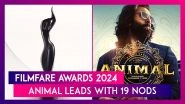Filmfare Awards 2024 Complete List Of Nominees: Ranbir Kapoor&rsquo;s Animal Secures Maximum Nominations, Shah Rukh Khan Gets Two Best Actor Nods