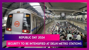 Republic Day 2024: CISF To Intensify Security Checks At All Metro Stations In Delhi From January 19-27